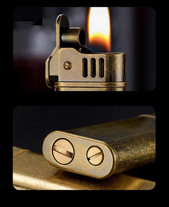 Heritage Flame Retro style Lighter (PREPAID ONLY)